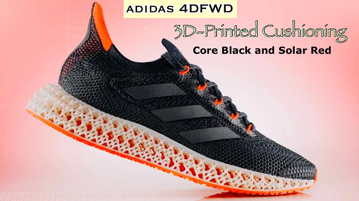 CORE BLACK AND SOLAR RED adidas 4DFWD 3D-Printed Cushioning DETAILED LOOK and Release Update