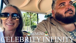 CELEBRITY INFINITY 🏝BIMINI 🏝GOLF CART * SHIPWRECK * SUSHI NIGHT🍣 NOVEMBER 2022 CRUISE!