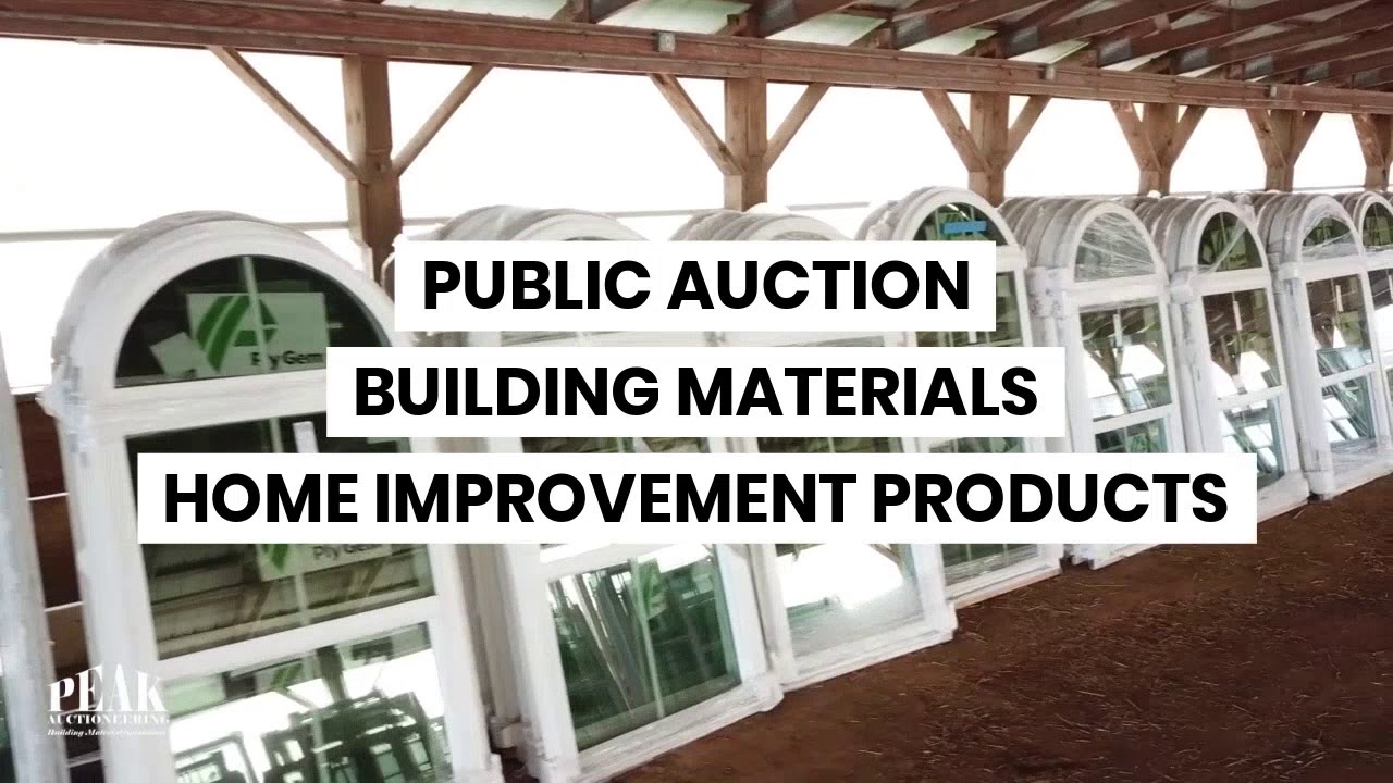 Baltimore Building Material Auction YouTube