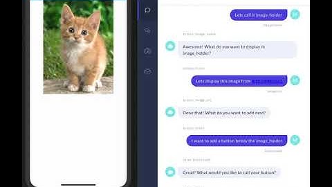Mobile App Creator using Rasa Chatbot