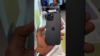 iPhone 15 Black Colour Unboxing. 🖤😍🥰💯🫶#apple #gadgets #viral #ios #tecknical #new #trend #like