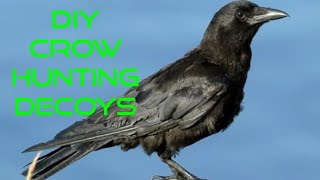 DIY crow hunting decoy's