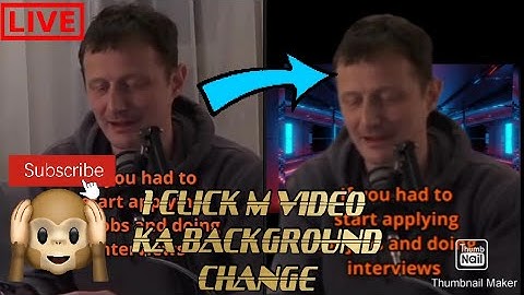 How to change video background kine master/capcut without green screen || Gaurav Tech ||