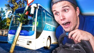 Mein erster Arbeitstag bei der BERLINER Polizei ✪ FLIXBUS Fernbus Simulator screenshot 2