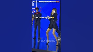 when Lisa feeling so shy😍🔥 to dance in front of handsome guy🤭#blackpink #lisa #shorts