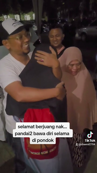 krasan wonten pondok ..... Melepas kaka ke pondok untuk ke2 kalinya....masih aja melow 🥹