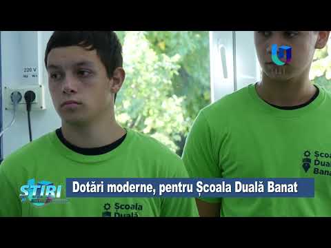 TeleU: Dotări moderne, la Școala Duală Banat