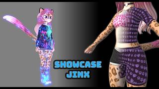 1 Minute Jinx Avatar Showcase ⚡ Glitch Hologram + 3 Outfits