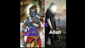 Lord Krishna VS Allah 🕉️/☪️ (Who Win ❓🤔) #Krishna #Allah #Sanatan #Islam @itzrkcreation8499 🙏🏻⛳💯