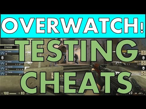 FLUSHA or Just testing CHEATS!?  CS:GO OVERWATCH!