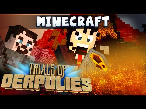 Minecraft - Trials Of Derpulies 4 - Lava Attack (Modded Minecraft)