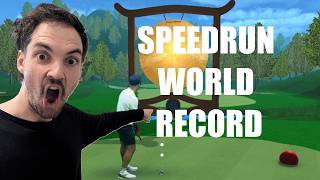 Normal Golf Game Speedgolf | Former WR: 39:38 News