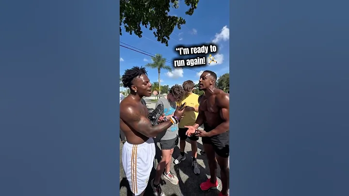 IShowSpeed vs Ashton Hall 🏃 💨