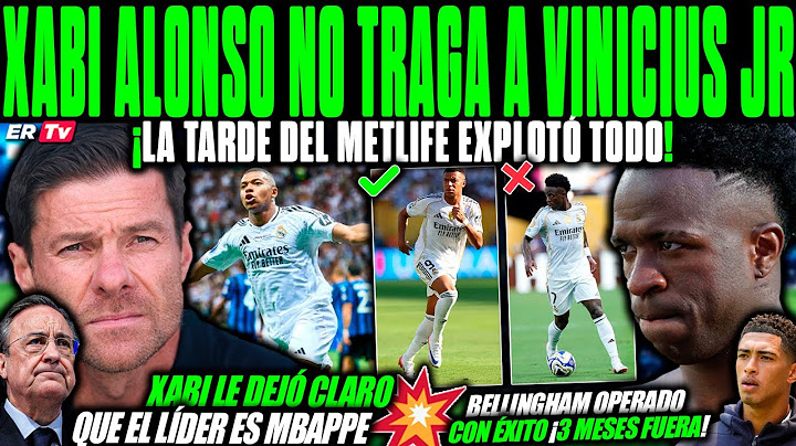 ¡BOMBA! REAL MADRID HA ELEGIDO: MBAPPE EL LÍDER DEL PROYECTO - XABI a VINI: NO ME GUSTAN TUS FORMAS