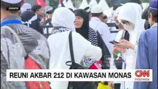 Reuni Akbar 212 Di Kawasan Monas