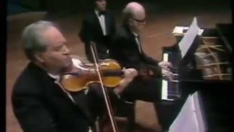 David Oistrakh - Brahms - Violin Sonata No 3 in D minor, Op 108