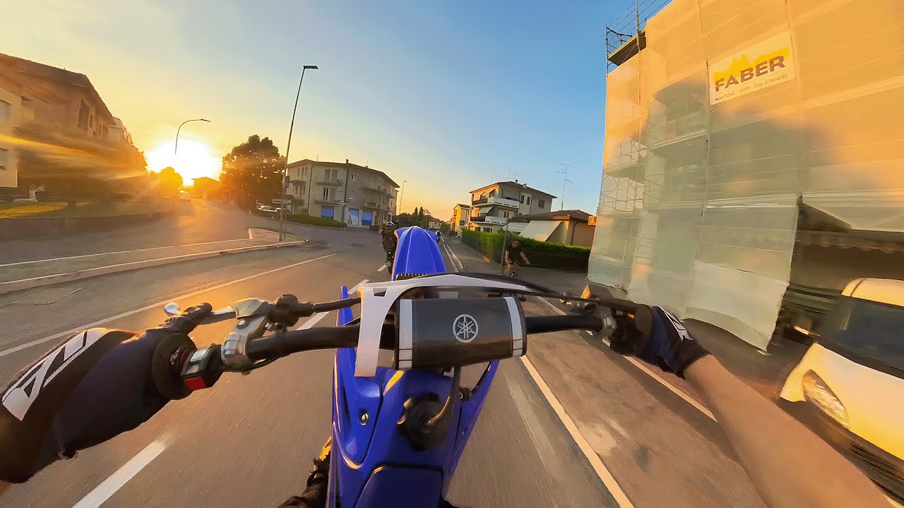 YZ 125 BIKELIFE AROUND GARDA LAKE