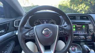 2022 Nissan Maxima SV Start Up