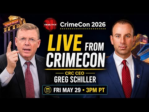Crime Talk at CrimeCon 2026 Live with CRC CEO Greg Schiller & Scott Reisch