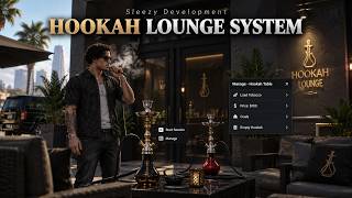 BEST FiveM Hookah Lounge Script 2026 🔥 | Business   Portable Hookahs | ESX/QB/Qbox