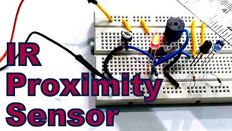 How to make an IR Proximity sensor/Obstacle Detector on Breadboard