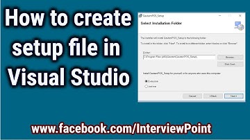 How to Create setup file in C# Windows Application || Create Installer(.exe) file || Interview Point