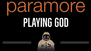 Video thumbnail of "Paramore • Playing God (CC) 🎤 [Karaoke] [Instrumental Lyrics]"