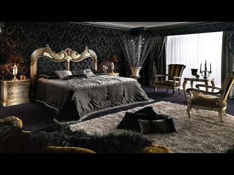 TOP 55 MODERN Black and Gold Bedroom | Glamour Interior Design And Modern Home Decor Ideas