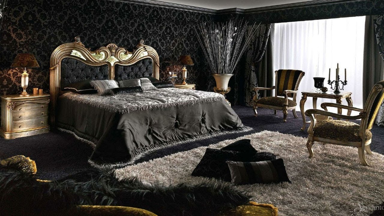 TOP 55 MODERN Black And Gold Bedroom Decor Ideas Glamour Modern 