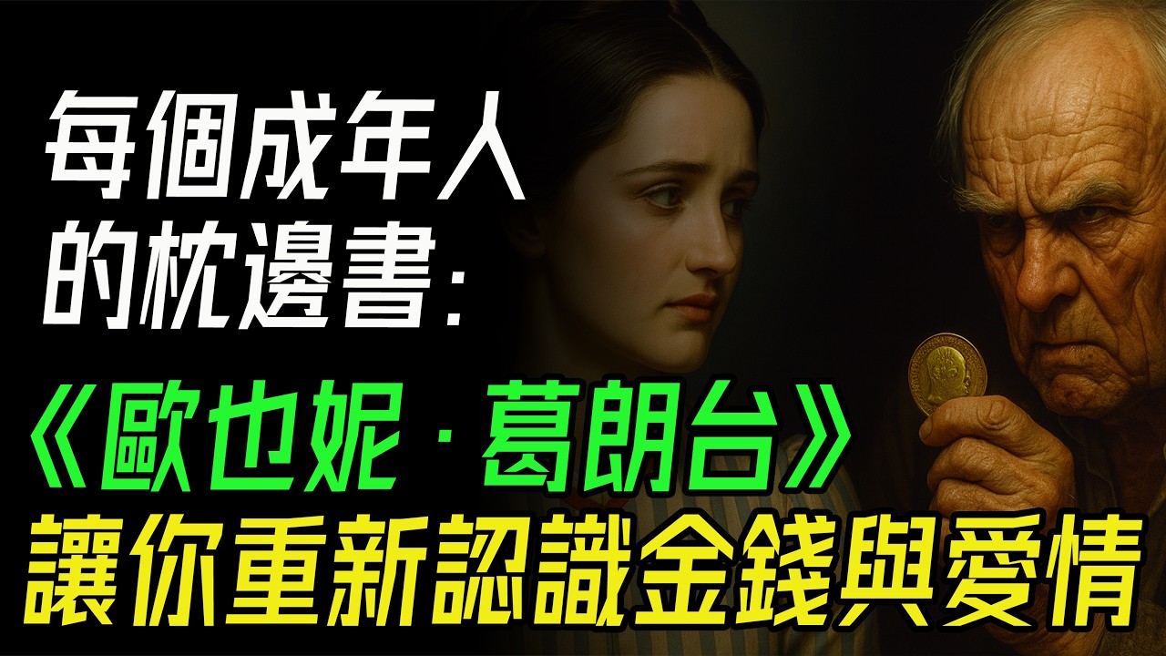 金錢，是用來愛的？還是用來背叛的？《歐也妮·葛朗台》講透金錢與人性。每個成年人的枕邊書：《歐也妮·葛朗台》，讓你重新認識金錢與愛情！#歐也妮葛朗台 #巴爾札克 #金錢與愛情