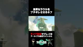 新作ゼルダの伝説で一番大事なキャラを速攻ブちぎれさせるネフライト【ゼルダの伝説/ティアーズオブザキングダム】#shorts