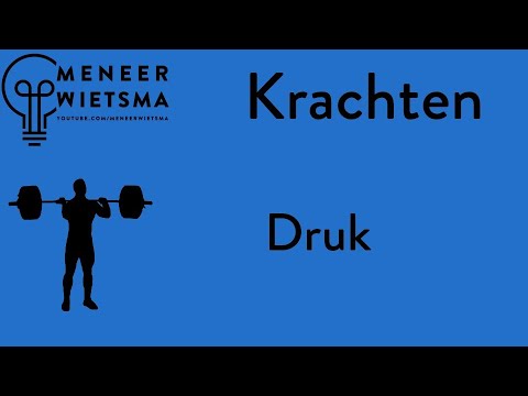 Video: Wat is het verband tussen druk en kracht?