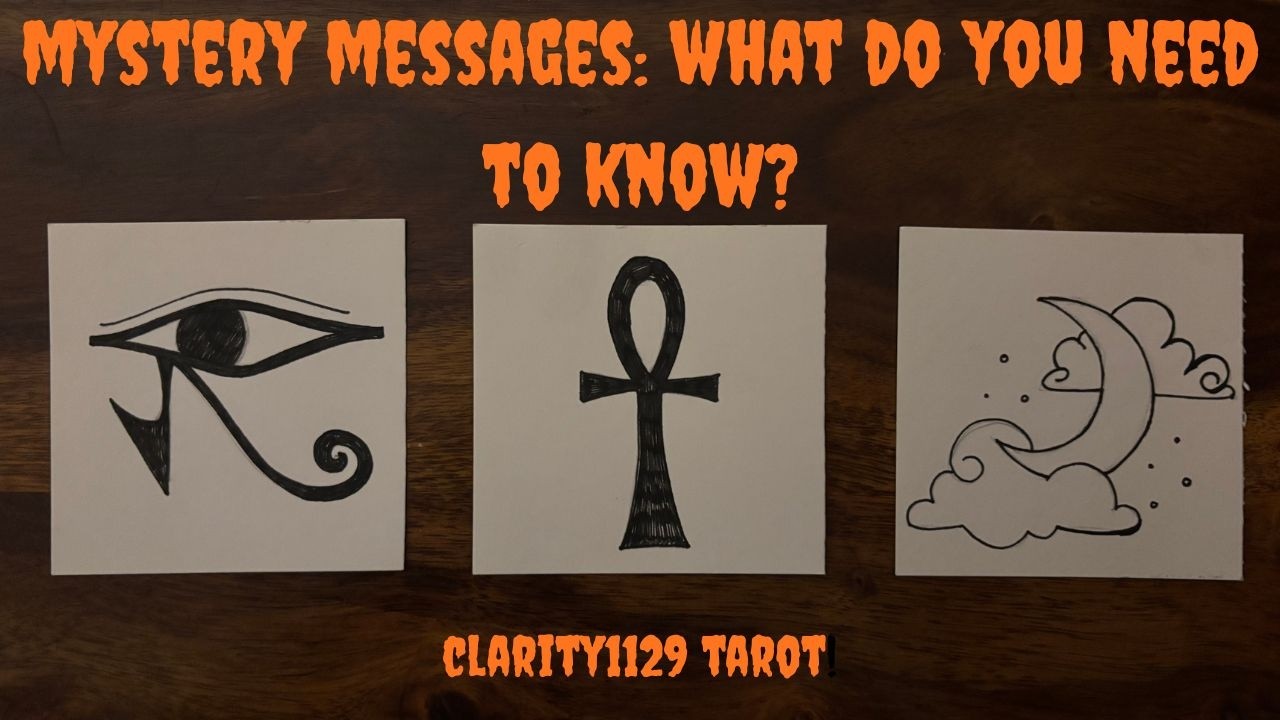 MYSTERY MESSAGES: WHAT YOU NEED TO KNOW RIGHT NOW? Pick a Card TAROT!#general #timeless #clarity
