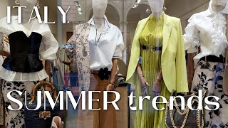 : ITALY | BEAUTIFUL AND ELEGANT TRENDS | SUMMER 2024 | ITALIAN STYLE