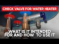 How To Choose Check Valve For Water Heater And Boiler