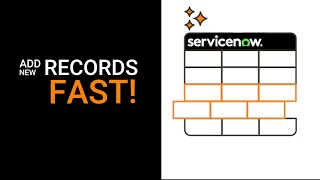 Celebrity ServiceNow Developer Tip: Quick Record Insertion Profile