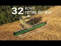 MASSIVE Corn Head Harvests 32 Rows in a Single Pass