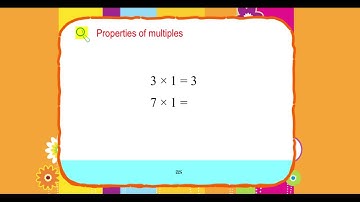 Explore Math Class 4, Unit 05, 03 Properties of multiples