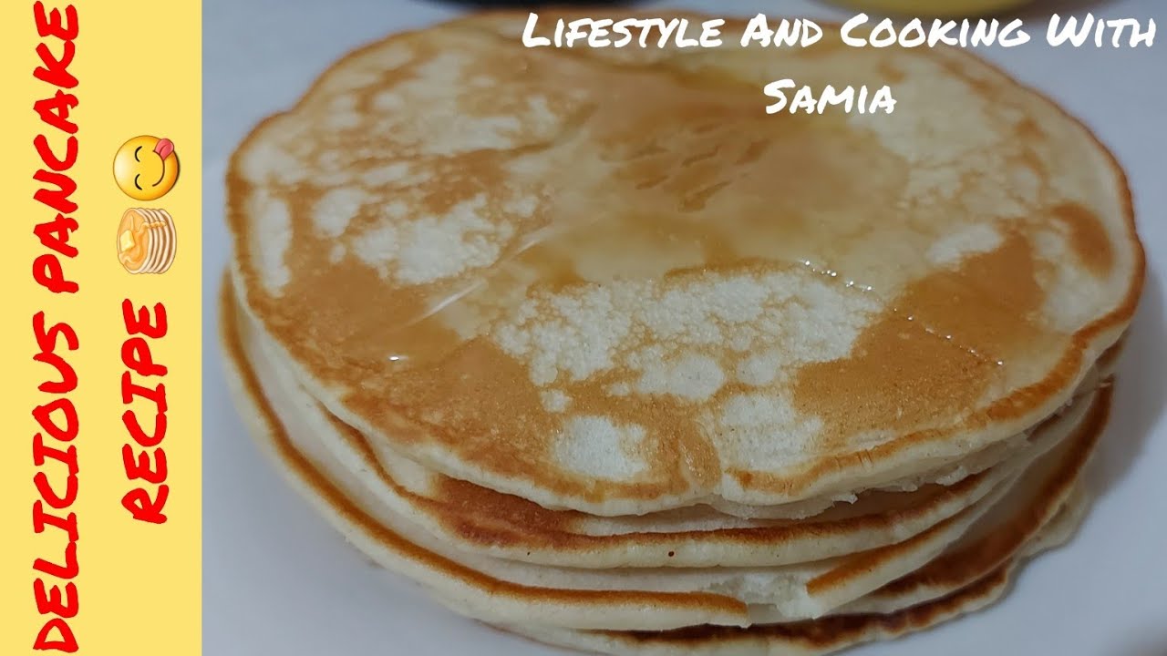 HOW TO MAKE PANCAKE RECIPE.HOME MADE FLUFFY PANCAKE RECIPE 🥞. 