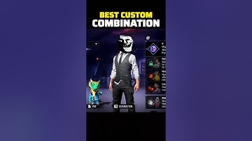 BEST CUSTOM COMBINATION 😱 | BEST CUSTOM CHARACTER COMBINATION | CHARACTER COMBINATION #shorts