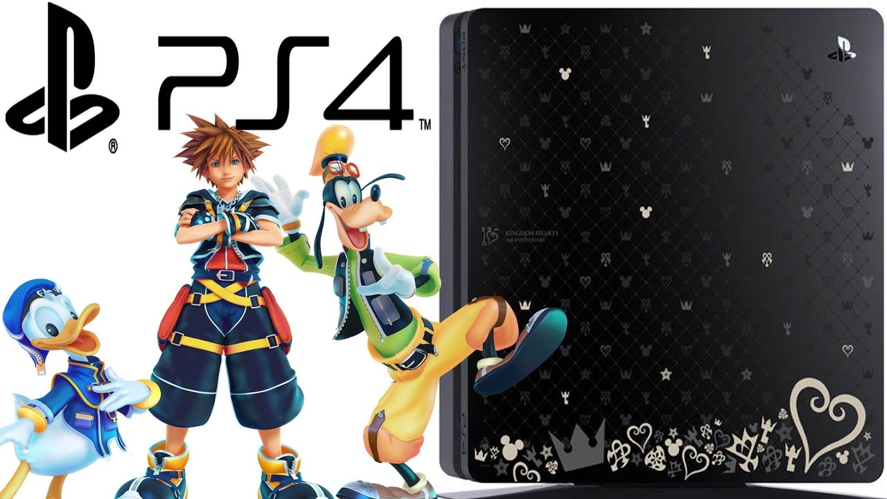 Kingdom Hearts 15th Anniversary PS4 Slim