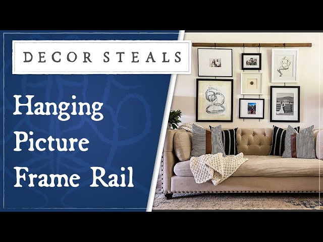 How to Hang a Heavy Picture Without Nails or Damaging the Walls 