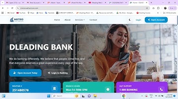 How to Build Online Banking Website (Step-by-Step Guide) | Latest Online Banking Website Tutorial