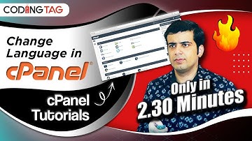 How to change Language in cPanel WHM