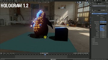 Blender 2.81 Hologram Update 1.2 (EEVEE)