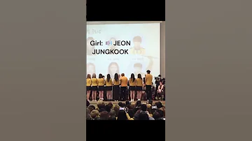 Only One Girl Cheered Jungkook At His Graduation Jungkook Bts Btsshorts 