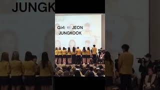 Only One Girl Cheered Jungkook At His Graduation? 