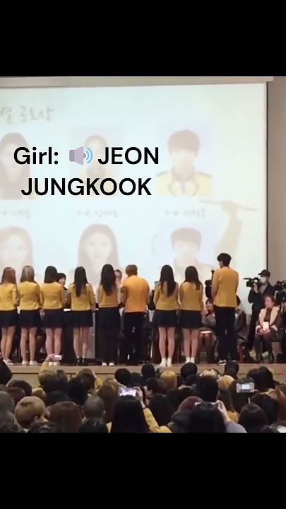 Only One Girl Cheered Jungkook at his Graduation? 🥺🥹💜 #jungkook #bts #btsshorts