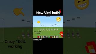 Minecraft Viral Build Trick 😱 100% Working! New Funny 😂 Build 2026 🚀#minecraft #funny