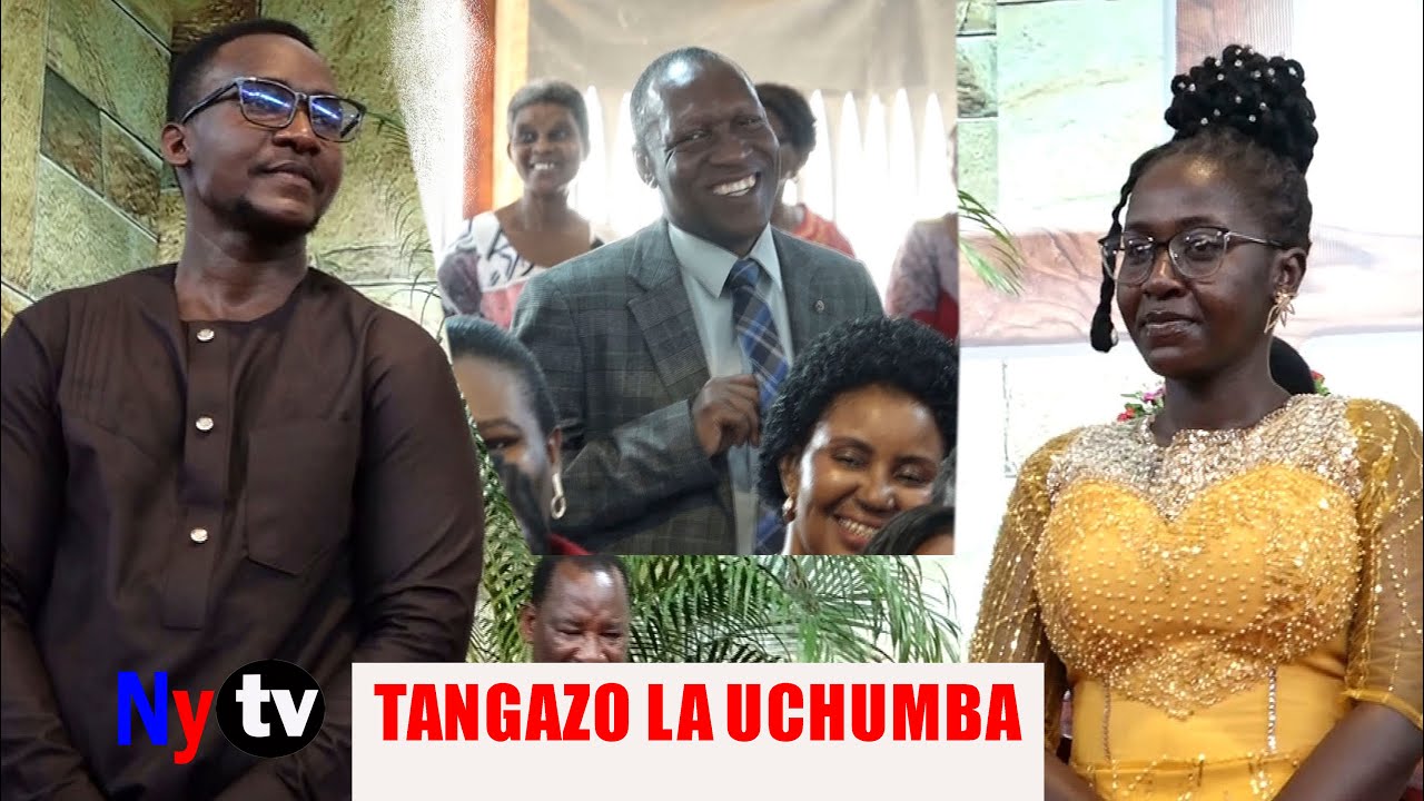 UCHUMBA KATI YA MTOTO WA KATIBU MKUU WA TAG NA MTOTO WA MCHUNGAJI CLEMENCE MBUYA TAG KINONDONI